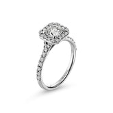 Transcend Dream Cut Diamond Engagement Ring - Dracakis Jewellers